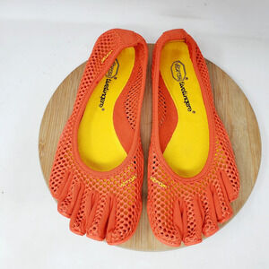 Vibram FiveFingers Vi-B Shoes Womens 39 Orange Barefoot Minimalist Walking